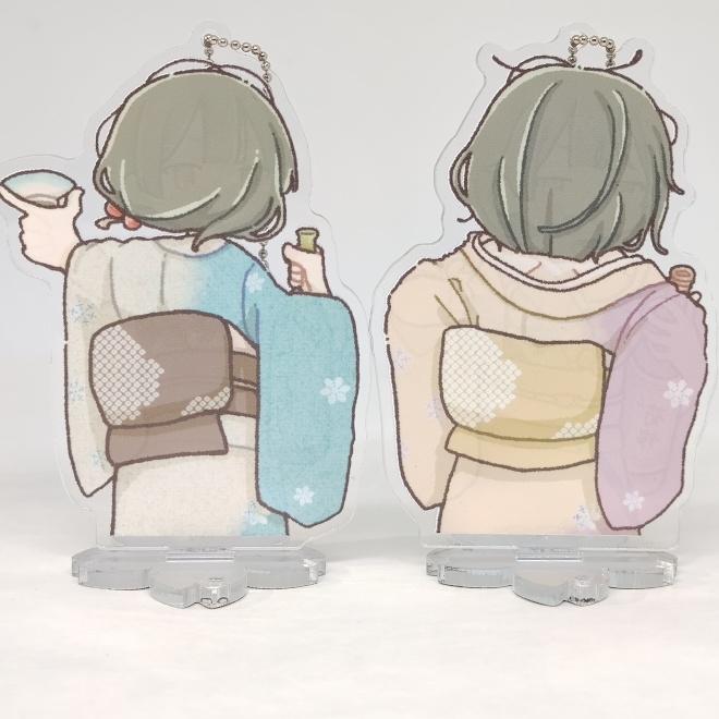 鈴川はな 夏着物 SD 8cm アクリルスタンド