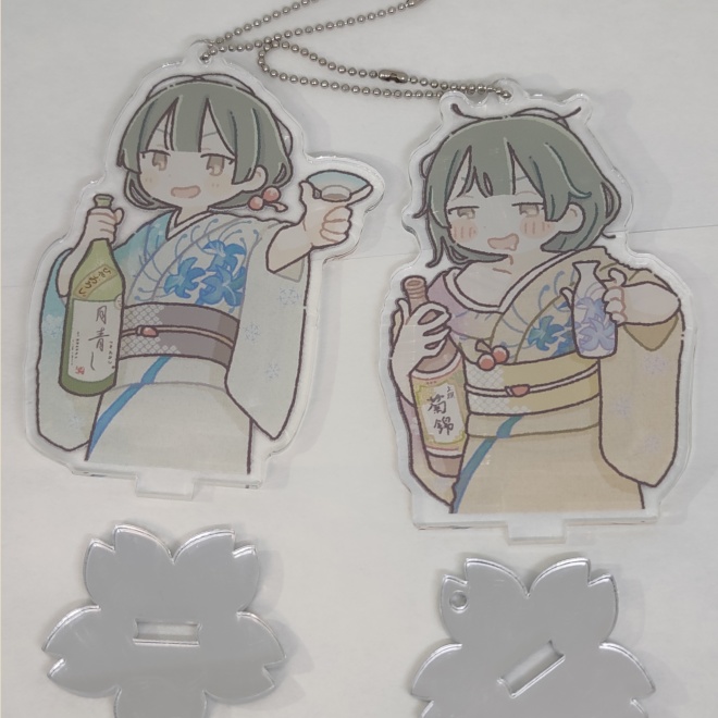 鈴川はな 夏着物 SD 8cm アクリルスタンド