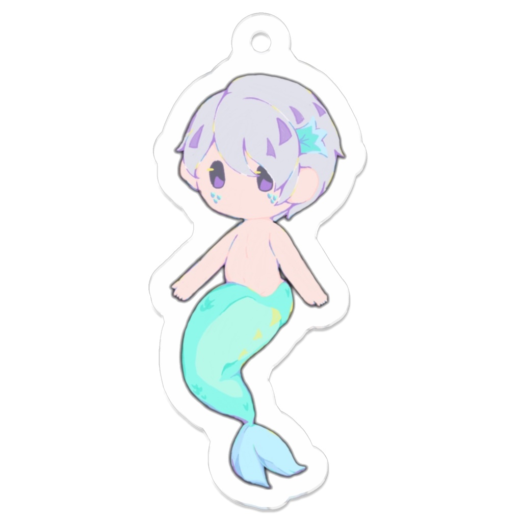 溺水 アクリルキーホルダー