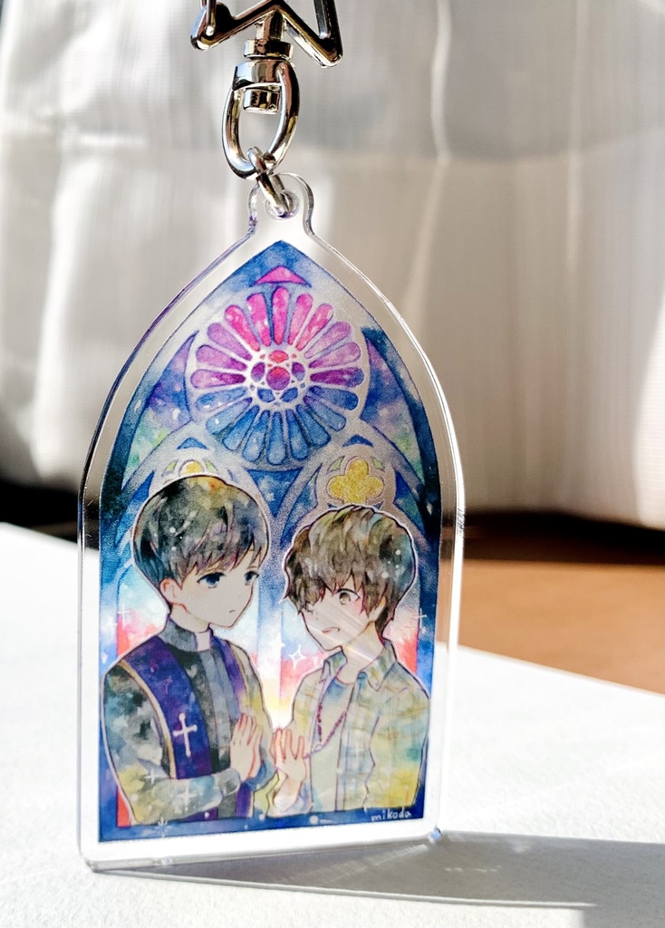 ユンピョンアクリルキーホルダー