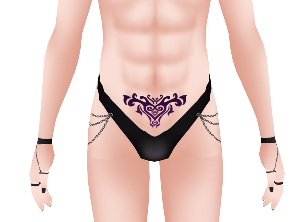 Womb Tattoo for VRoid - Pack of 3 (淫紋)