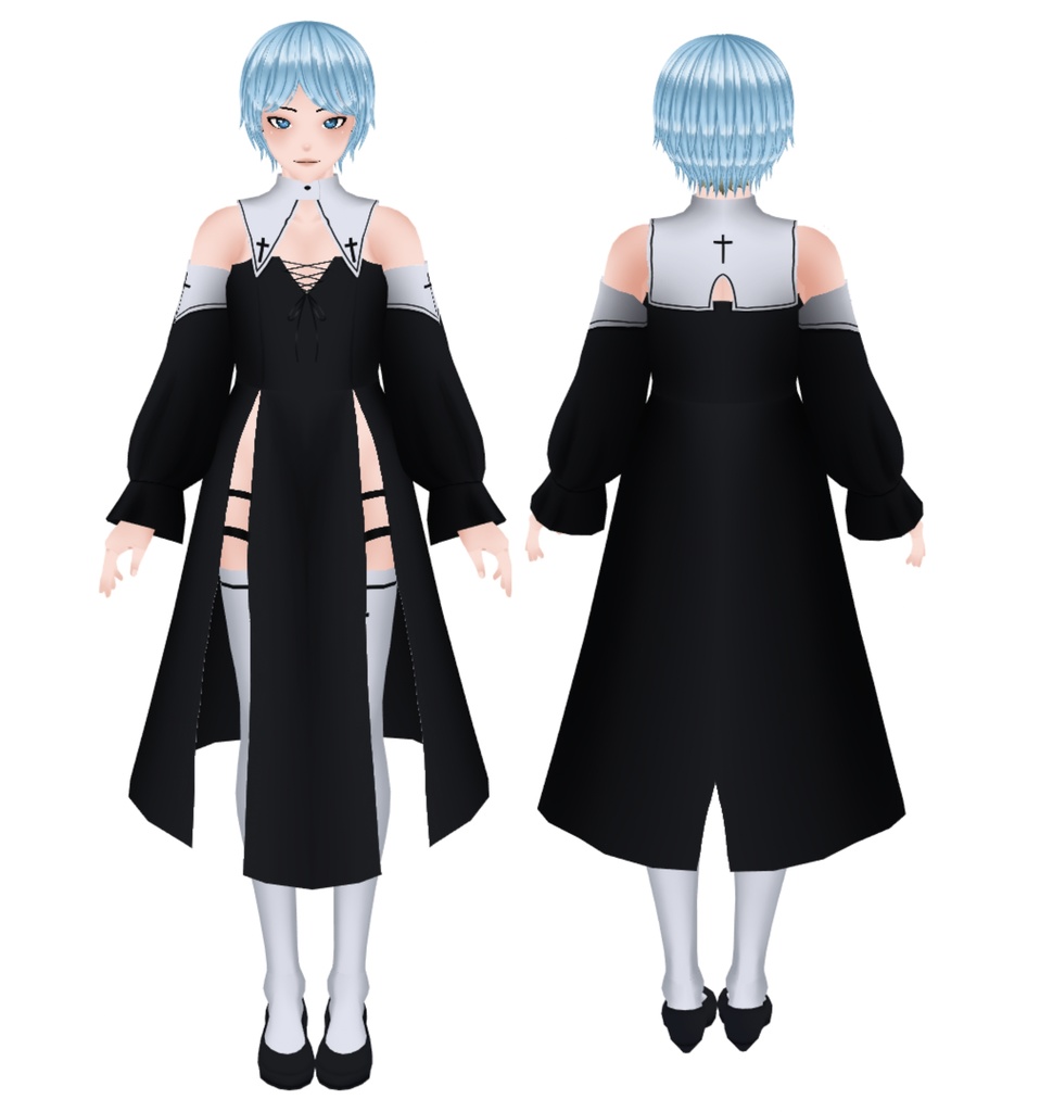 Nun Outfit (VRoid) - 尼僧 