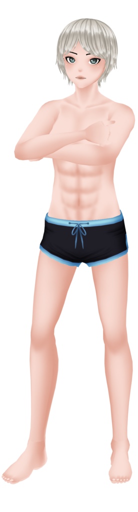 Pronoun Booty Shorts - 7 Colour Variations - 5 Pronoun Options  - (VRoid)