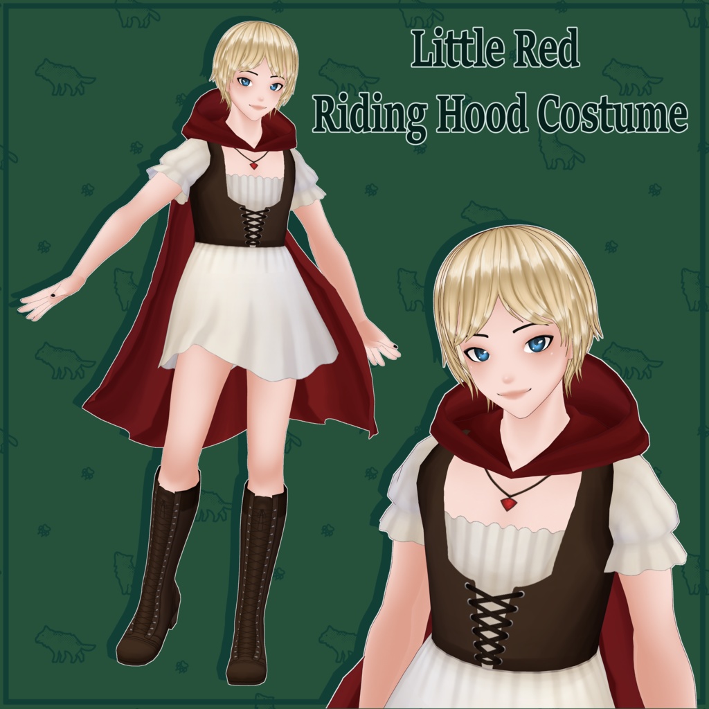 Little Red Riding Hood Halloween Costume - ( 赤頭巾ちゃん ) ( ハロウィンの衣装 )