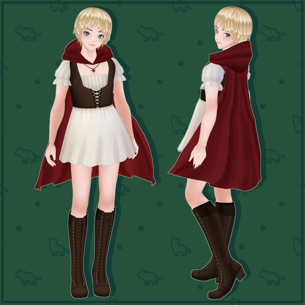 Little Red Riding Hood Halloween Costume - ( 赤頭巾ちゃん ) ( ハロウィンの衣装 )