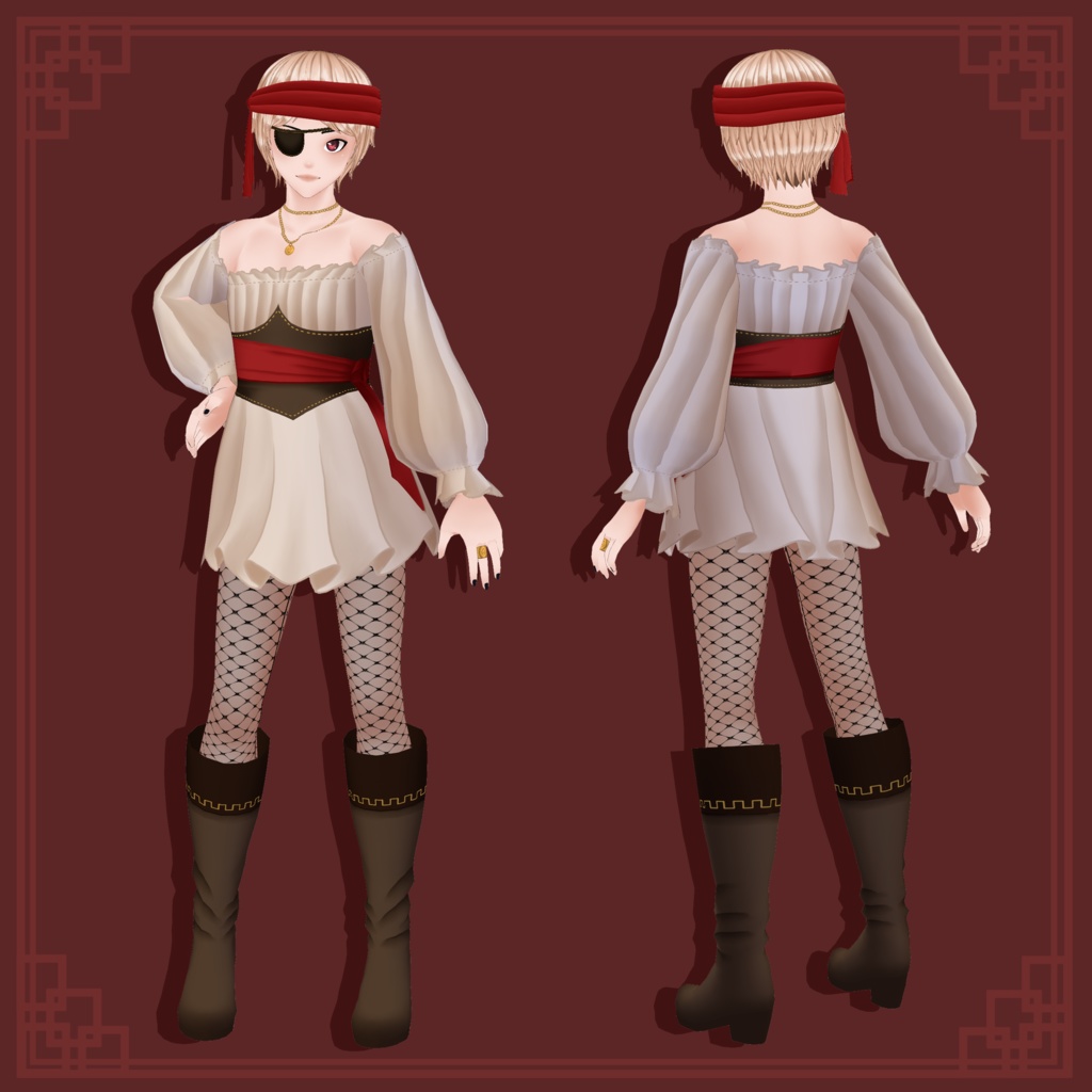 Pirate Halloween Costume - (海賊 衣裳 ハロウィン)