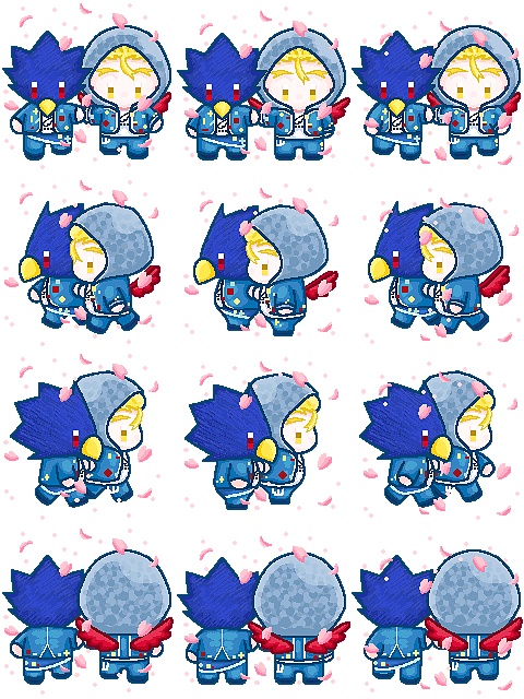 ドルパロ常ホ手繋ぎアバター