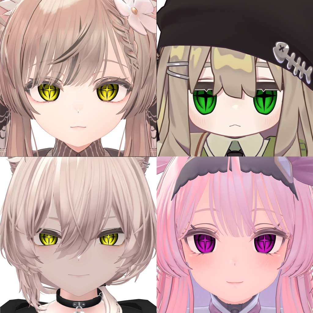 【10 Avatars】Hells'Eye【10 Color】
