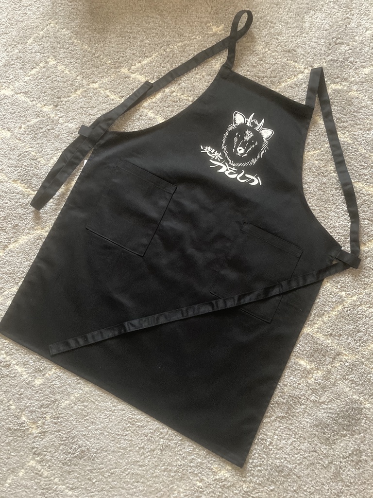 かもしかエプロン(ブラック)