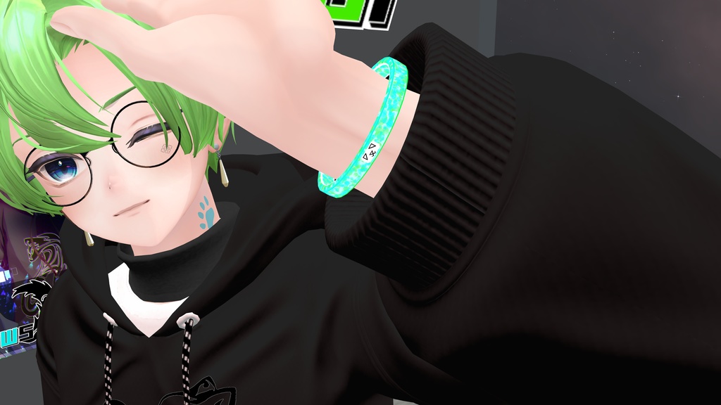 PawsUPラバーブレスレット