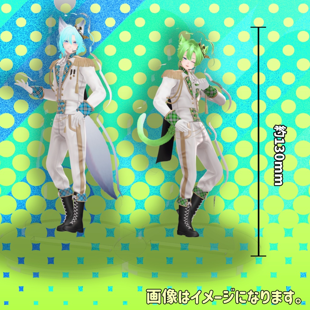PawsUP 3周年アクリルスタンド