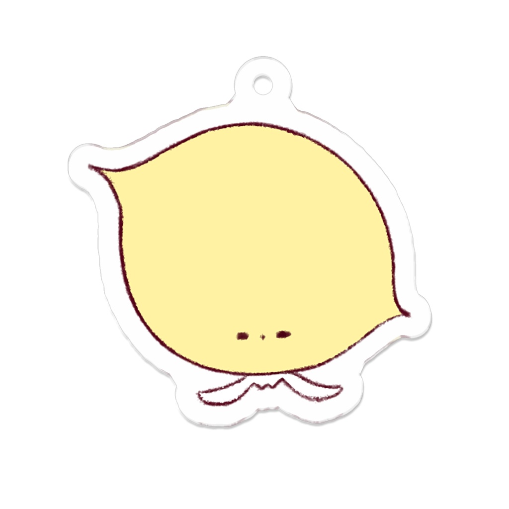 【よそみちゃん】れもんのしたみちゃんアクキー