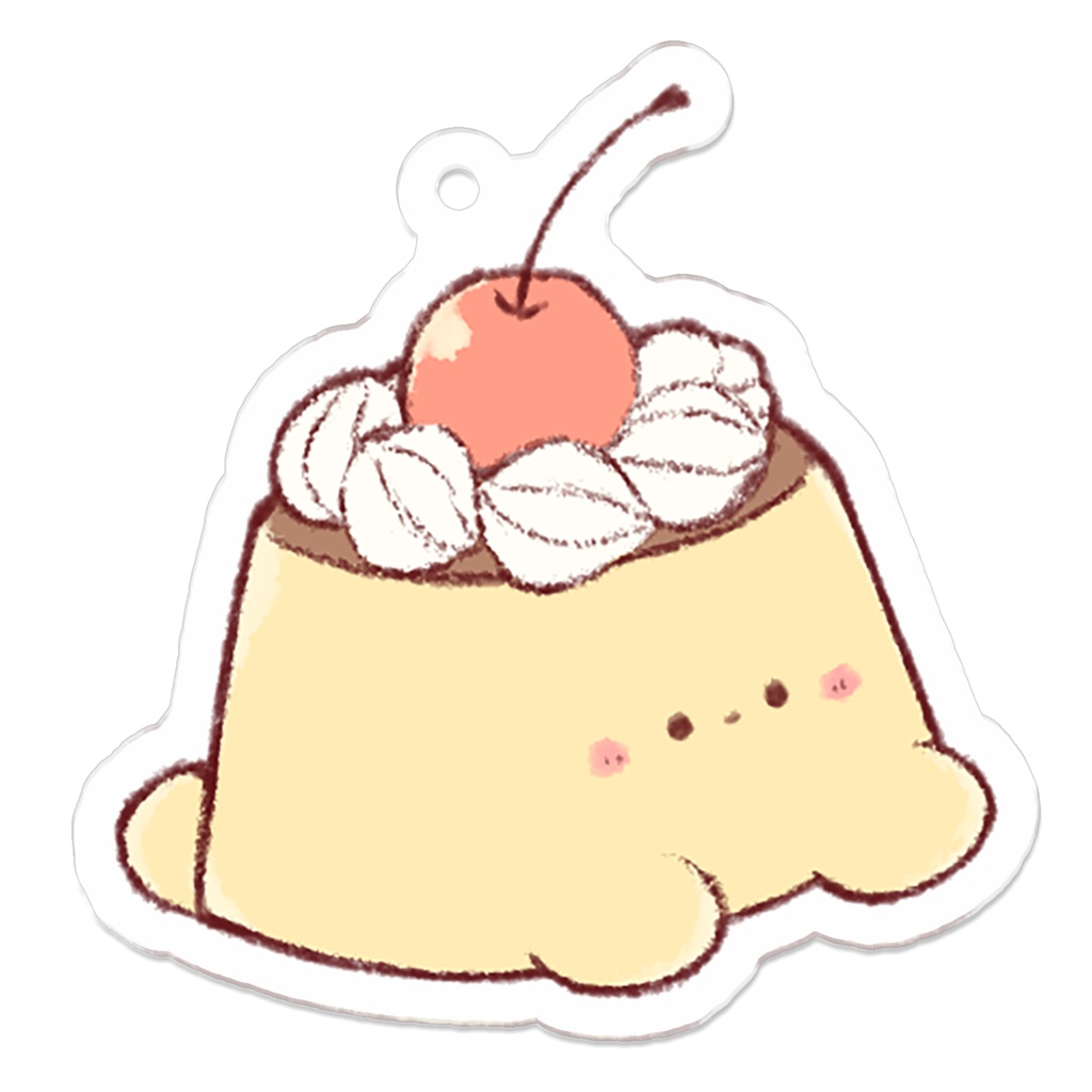 【すいぷる。】プリンアクキー