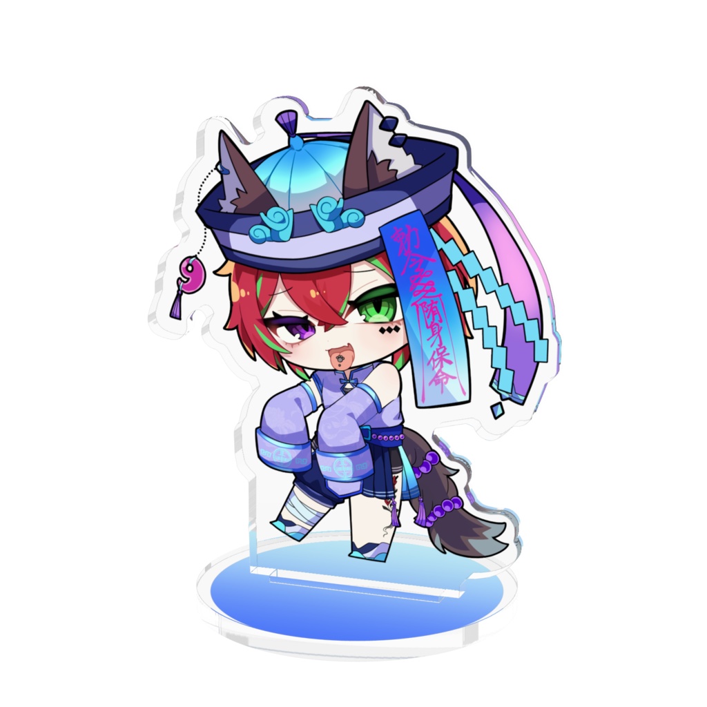 うたちゃん　キョンシーな感じのアクリルスタンド