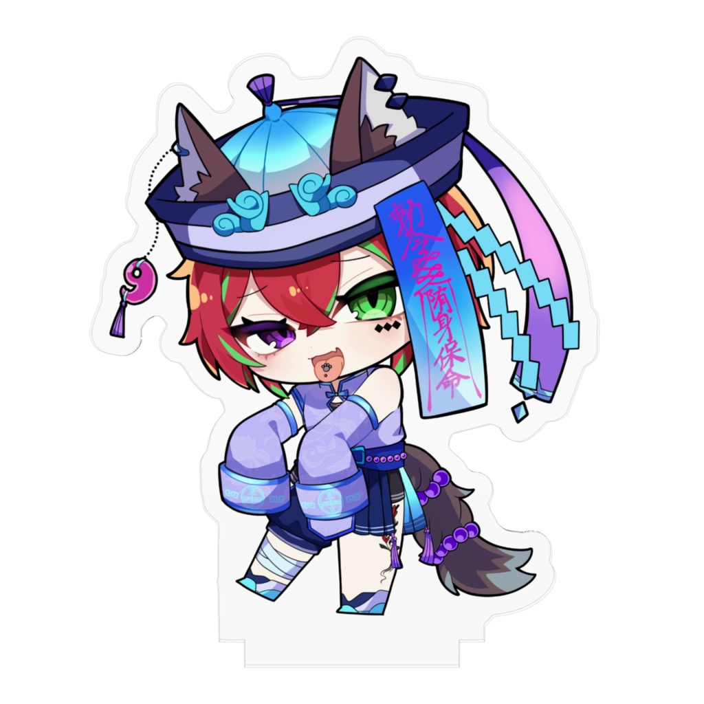 うたちゃん キョンシーな感じのアクリルスタンド