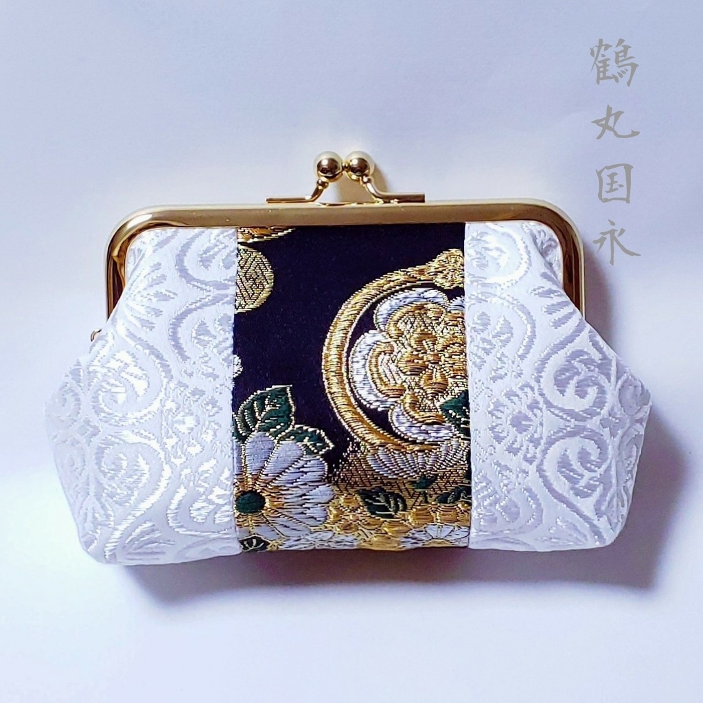 金襴がま口【しかくいの】鶴丸国永ver.