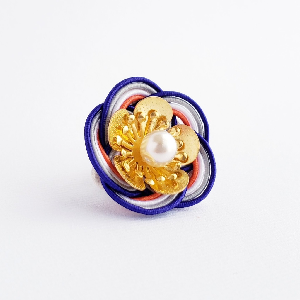 水引 おめかしお花くりっぷ(もちマスアクセサリー)