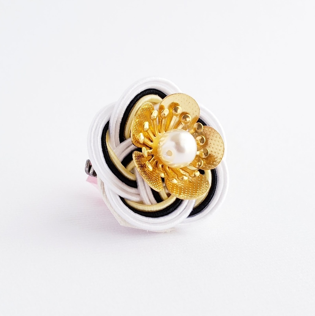 水引 おめかしお花くりっぷ(もちマスアクセサリー)