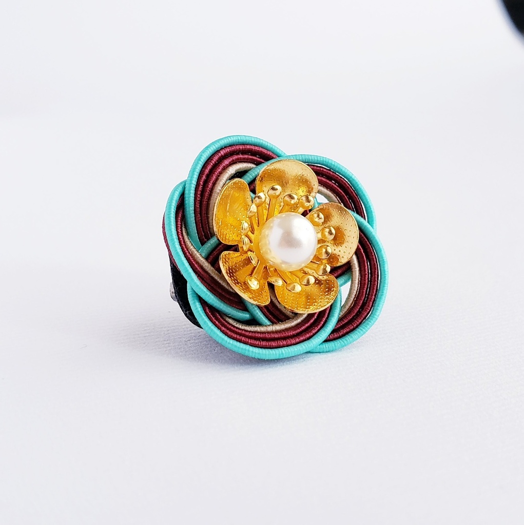 水引 おめかしお花くりっぷ(もちマスアクセサリー)