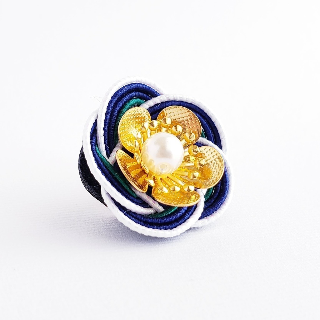 水引 おめかしお花くりっぷ(もちマスアクセサリー)