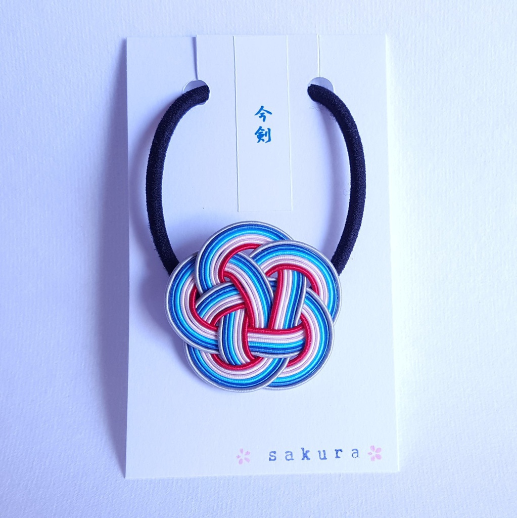 ＜受注制作＞梅結びヘアゴム【今剣ver.】