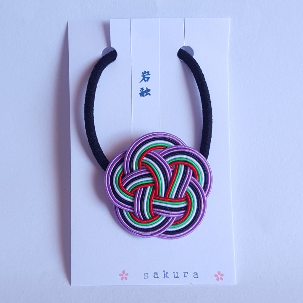＜受注制作＞梅結びヘアゴム【岩融ver.】