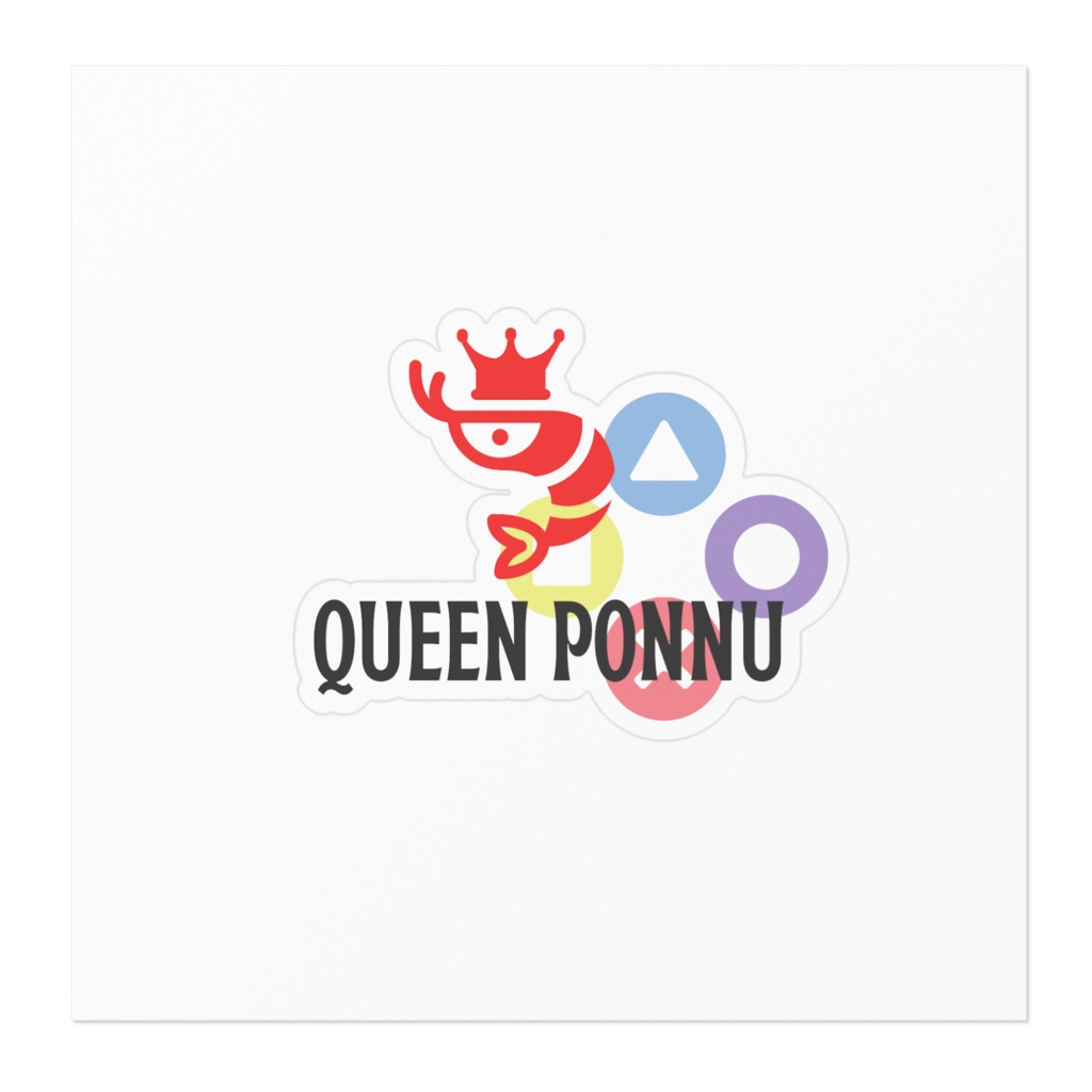 Queen ぽんぬ ステッカー