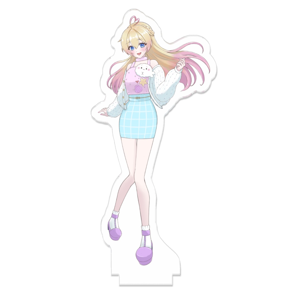 しらたまちゃんアクリルスタンド(私服ぎゃうちゃん)