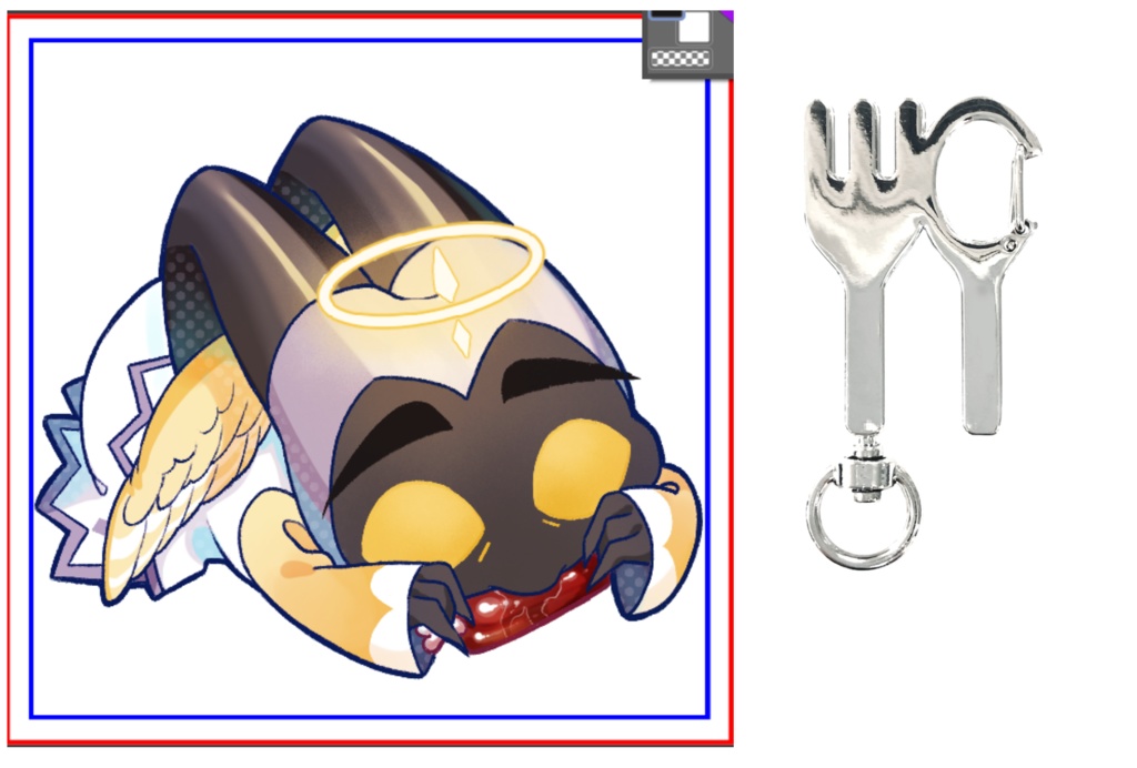 アクキー①_スペアリブアダム