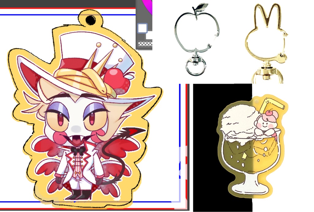 アクキー②イエローパパ