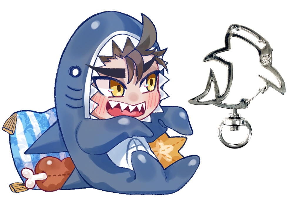 アクキー③サメアダム