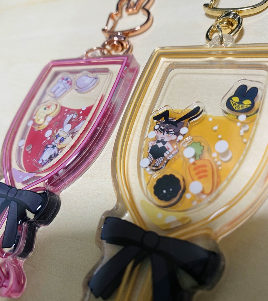 シャカシャカアクキー