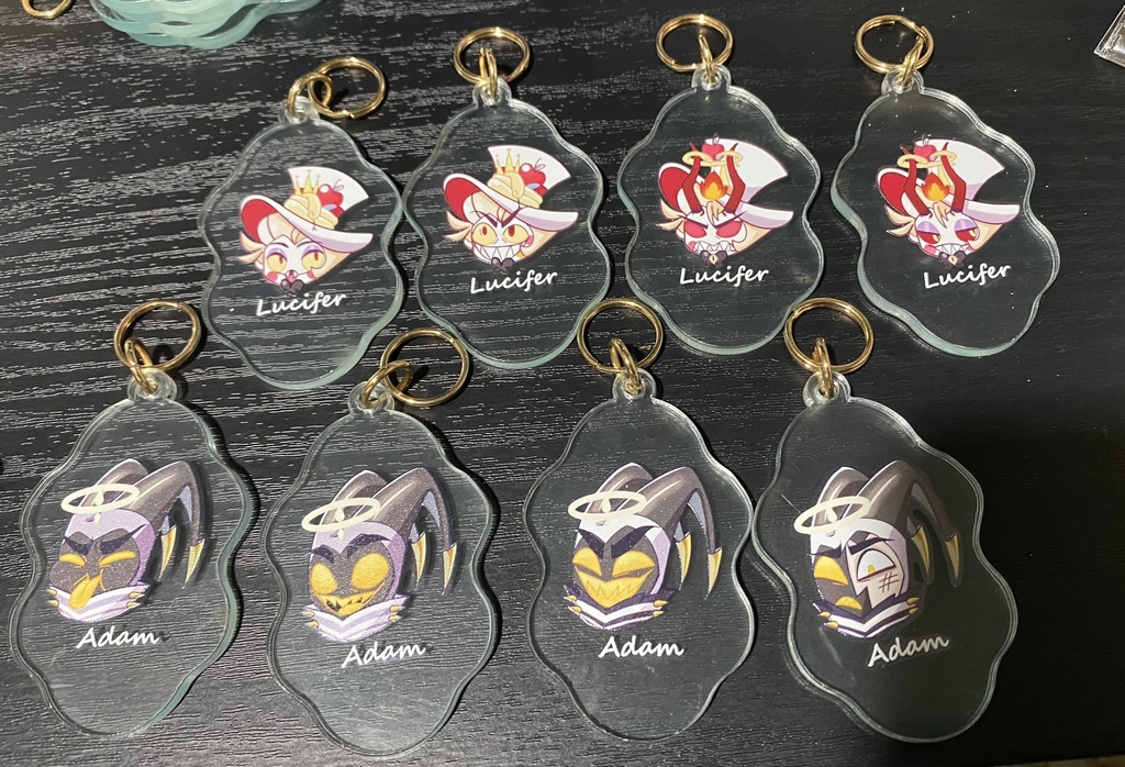 ランダムアクキー　８種類