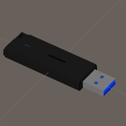【VRChat想定】USB flash drive