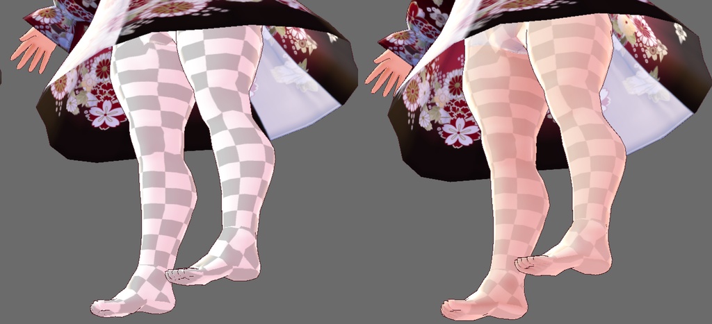 【VRoid】ストッキング