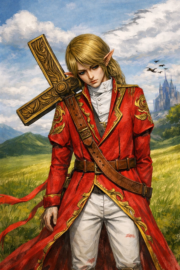 ｢ローゼンの決意｣AI生成(ダウンロード)