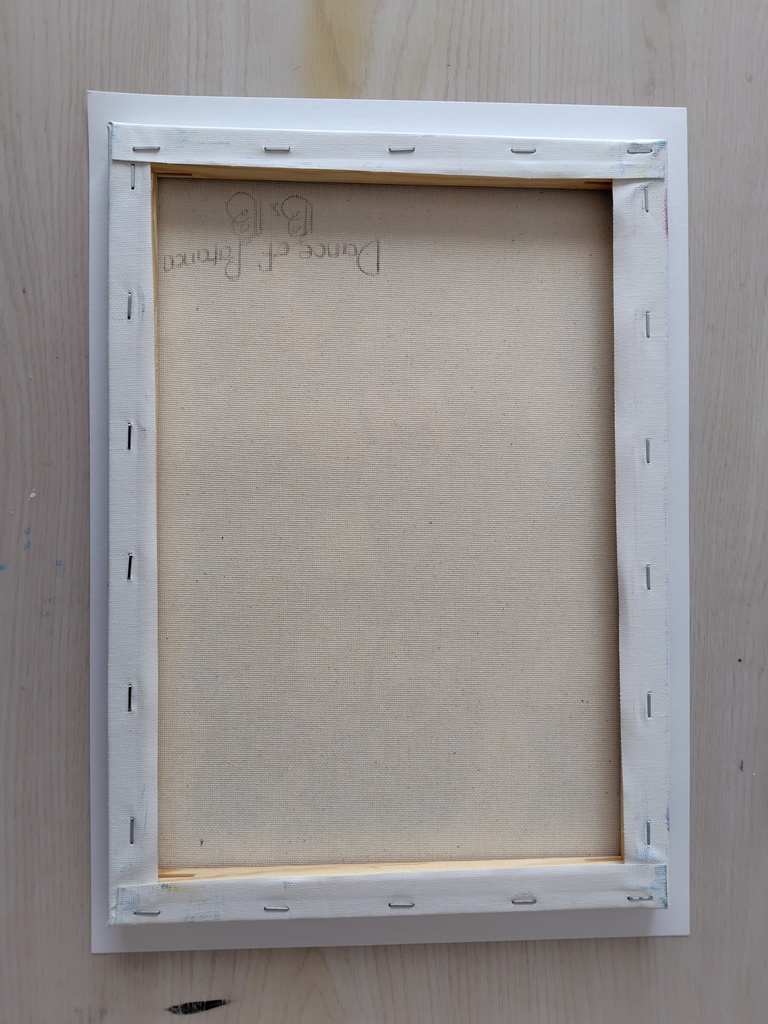 アクリル画 「偏ったダンス」