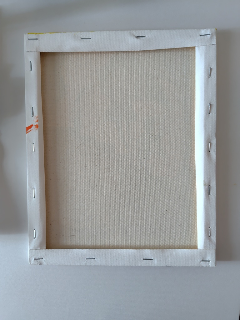 アクリル画「シャッポ先生の物語~虚像~」