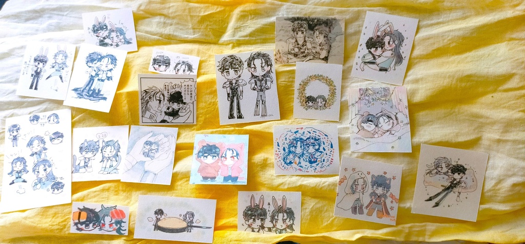 ミニシール　ケンシロウ×レイ