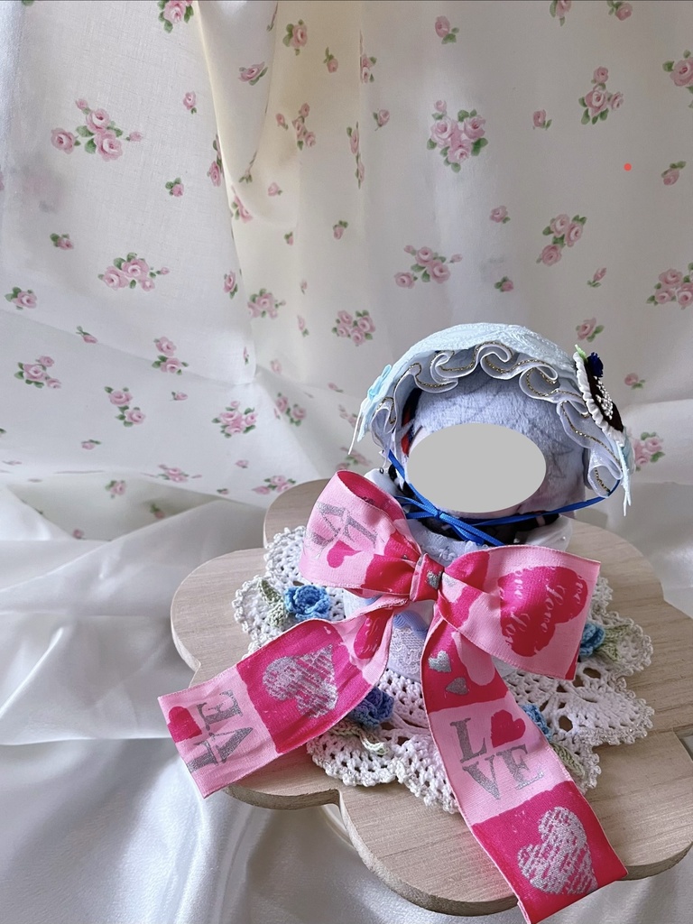 【10cm前後ぬい】苺ショートケーキ風ぬい服セット