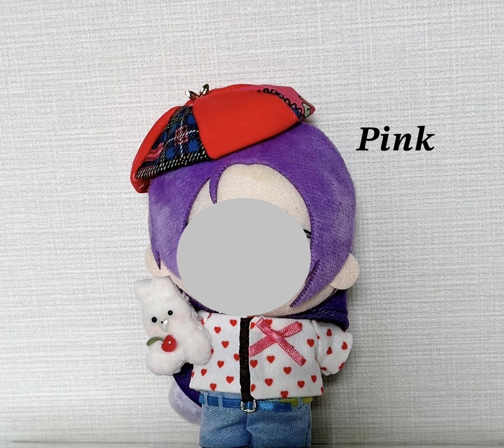 【10cm前後ぬい】Valentineコーデセット