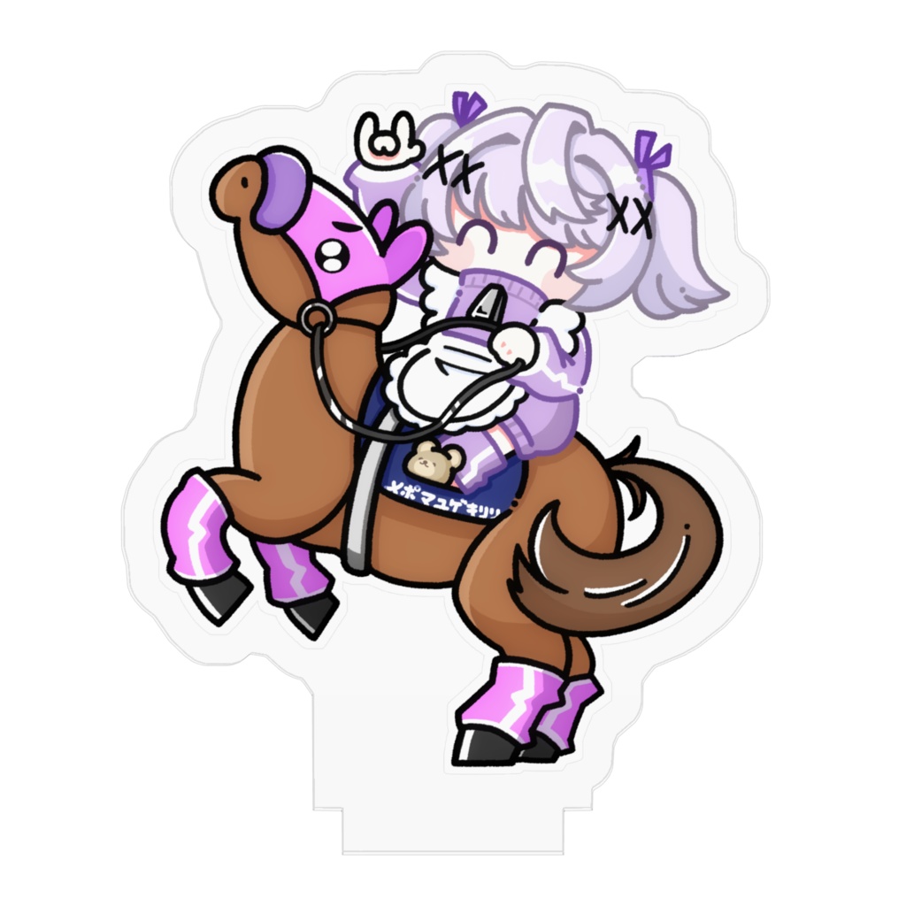 【2026年お正月】月詠めぇぷる。「めぽれおんアクリルスタンド」