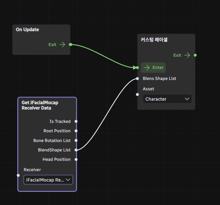 Warudo Playground for 커스텀 페이셜