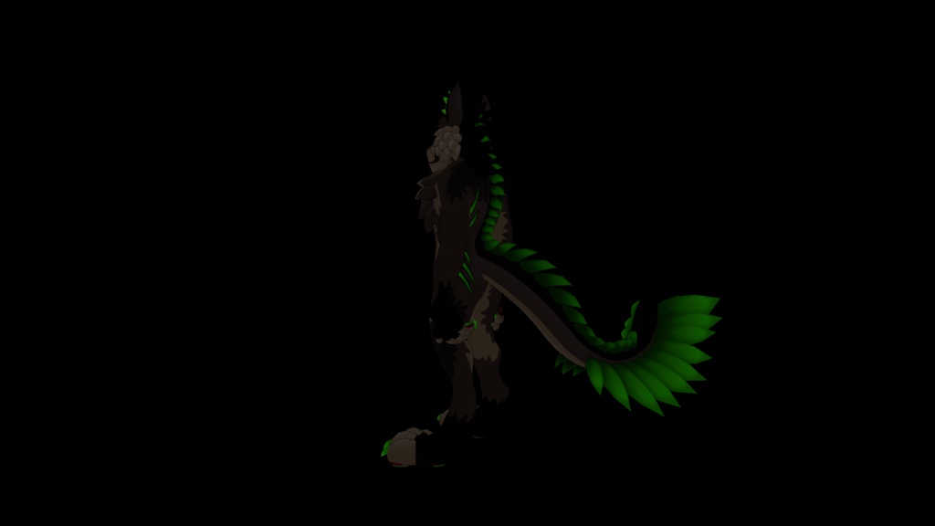 Dreadlion - Species Hybrid (Lion + Dragon) Avatar VrChat Model