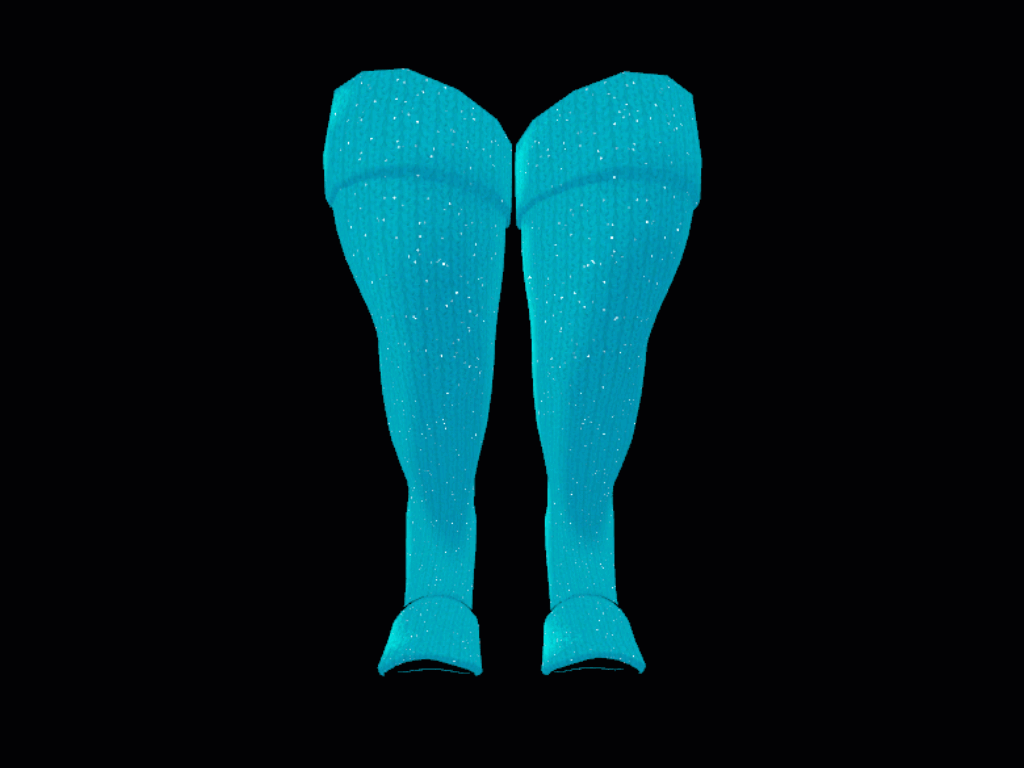 Thigh High Glitter for Novabeast