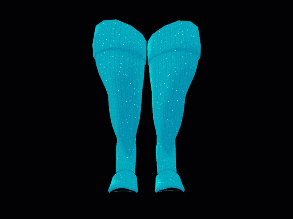 Thigh High Glitter for Novabeast