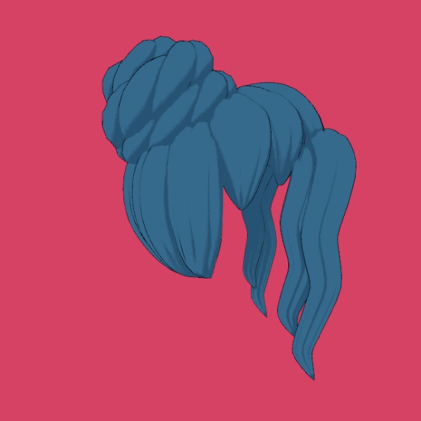 Messy Bun Hairstyle for Novabeast