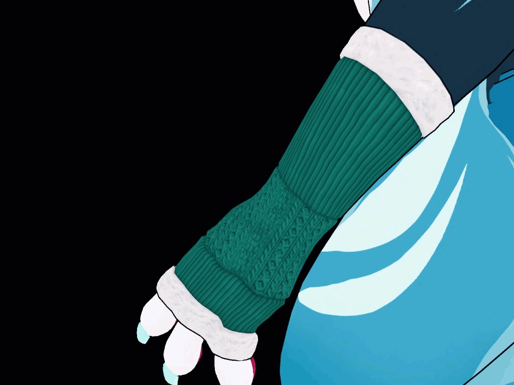 Cotton Knitted Warmers for Novabeast