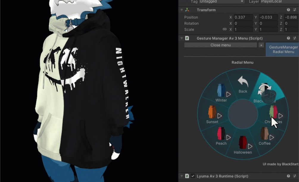 TwoTone Streetwear Hoodie for Novabeast