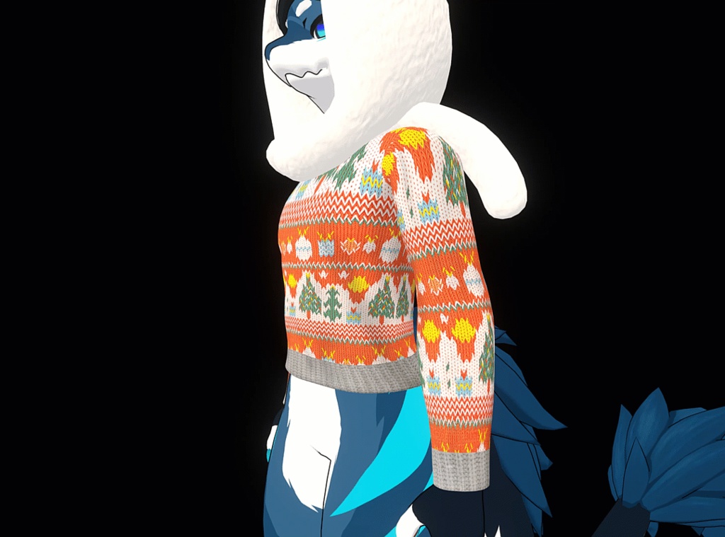 Hooded Scarf with Sweater for Novabeast